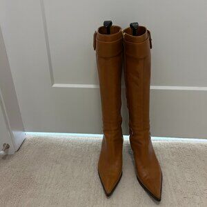 Sergio Rossi leather boots